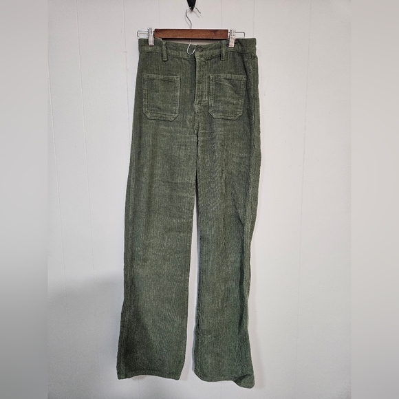 Reformation Alyssa High Rise Wide Leg Corduroy Pants - Picture 2 of 8